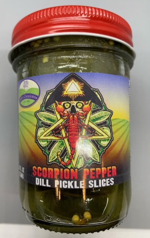 Scorpion Dill Pickle Slices (*Award winner!)
