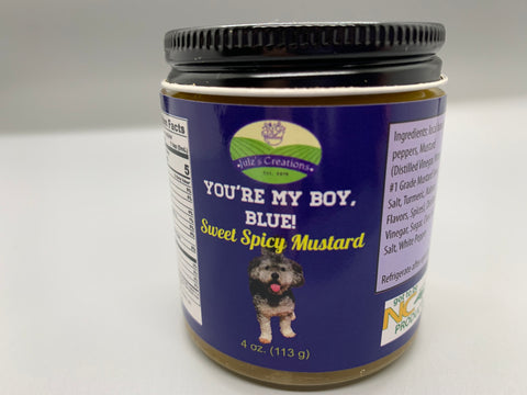 You’re My Boy, Blue! Sweet Spicy Mustard [1/10 heat] *Award Winner!*